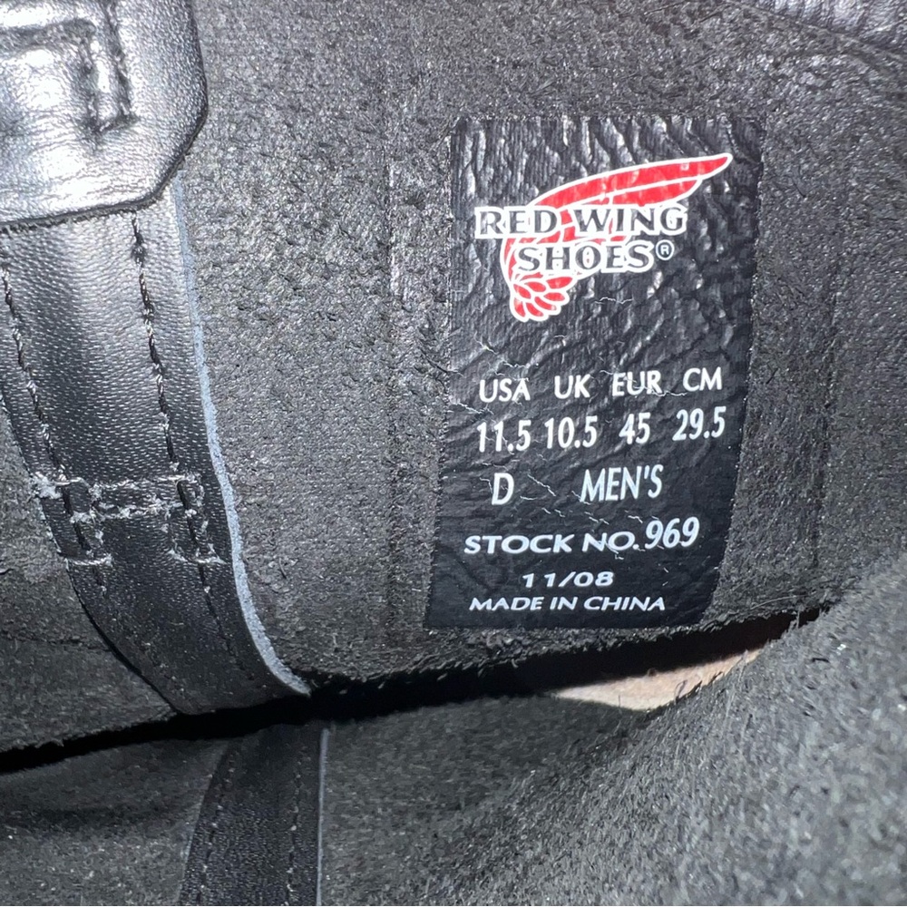 Red Wing 969 Motorcycle‎ Harness Boots - Men’s - Size 11.5 - Picture 2 of 16